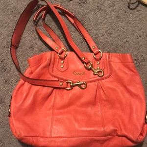 Coach Bag in Coral